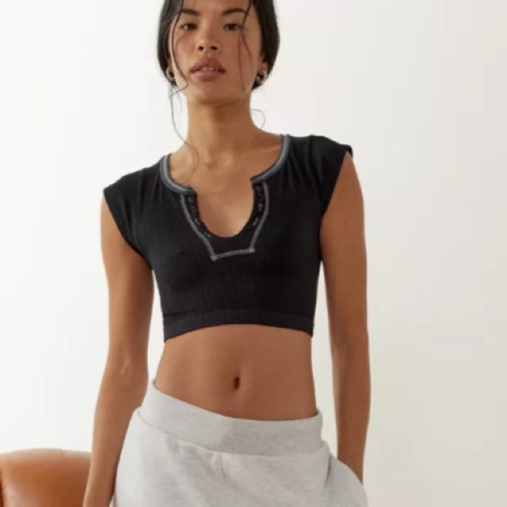 Urban Outfitters out from under top